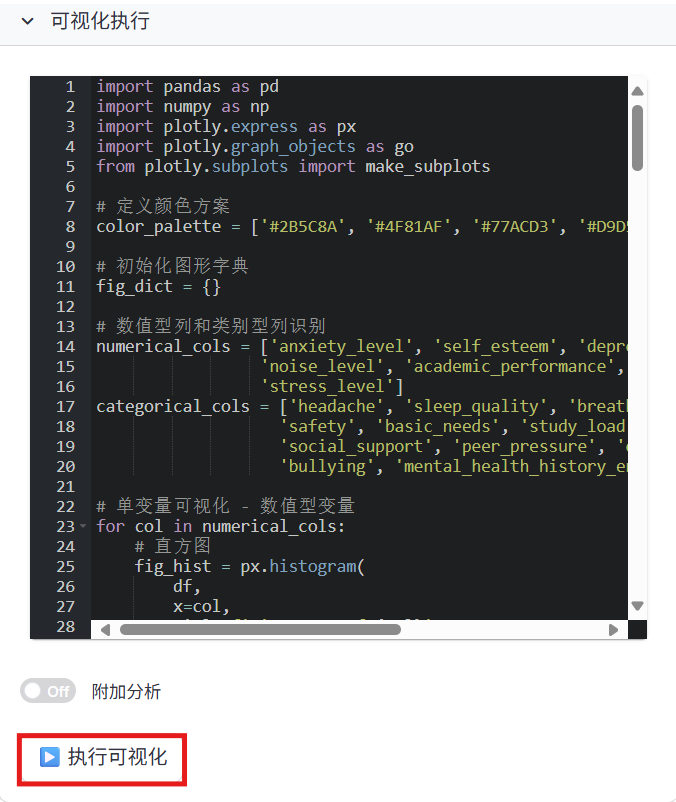 数据可视化-可视化执行